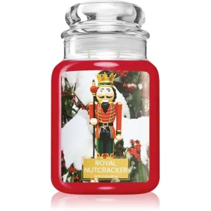 Village Candle Royal Nutcracker scented candle (Glass Lid) 602 g