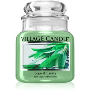 Village Candle Sage & Celery scented candle 389 g