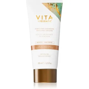 Vita Liberata Fabulous Gradual Tanning Lotion colourless self-tanning lotion for the body 200 ml