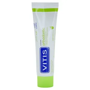 Vitis Orthodontic toothpaste user fixed braces flavour Apple Mint 100 ml
