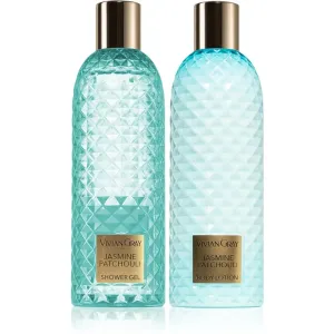 Vivian Gray Gemstone Jasmine & Patchouli gift set(for soft and smooth skin)