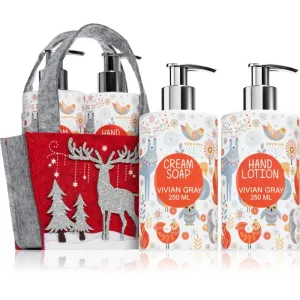 Vivian Gray Glittering Christmas Orange Blossom gift set (for hands)
