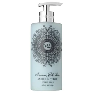Vivian Gray Aroma Selection Amber & Cedar cream liquid soap 400 ml
