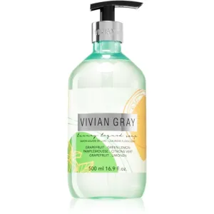 Vivian Gray Modern Pastel Grapefruit & Green Lemon refreshing liquid soap 500 ml