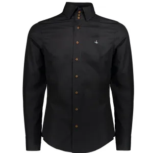 Vivienne Westwood Mens Three Button Shirt Black L