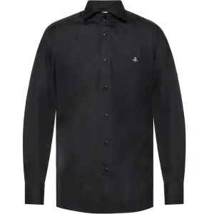 Vivienne Westwood Two Button Shirt Black L