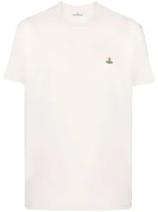VIVIENNE WESTWOOD - Logo Cotton T-shirt #1776794