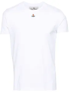 VIVIENNE WESTWOOD - Logo Cotton T-shirt #1790265