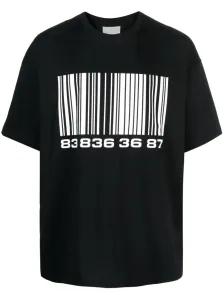 VTMNTS - Barcode Print T-shirt #1592628