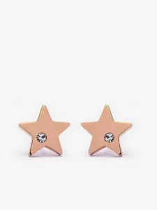 Vuch Rose Gold Little Star Earrings Pink