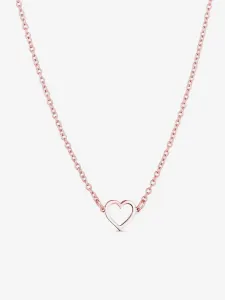 Vuch Vrisan Rose Gold Necklace Pink