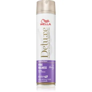 Wella Deluxe Pure Fullness extra strong hold hairspray for volume 250 ml