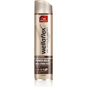 Wella Wellaflex Power Hold Form & Finish extra strong hold hairspray for natural hold 250 ml