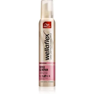 Wella Wellaflex Style & Repair styling mousse for a natural look 200 ml
