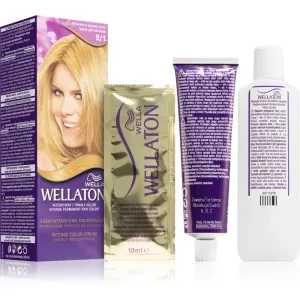 Wella Wellaton Intense permanent hair dye with argan oil shade 9/1 Special Light Ash Blonde 1 pc