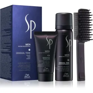 Wella Professionals SP Men Sensitive gift set Black(for grey hair) for men