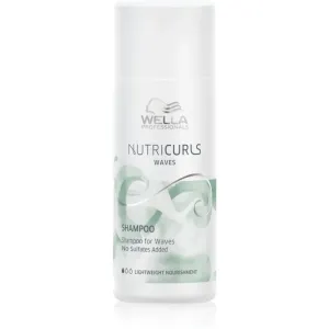 Wella Professionals Nutricurls Waves moisturising shampoo for wavy hair 50 ml #1237081