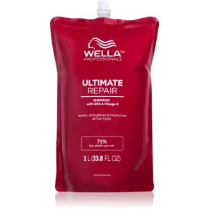 Wella Professionals Ultimate Repair Shampoo strengthening shampoo for damaged hair náhradní náplň 1000 ml