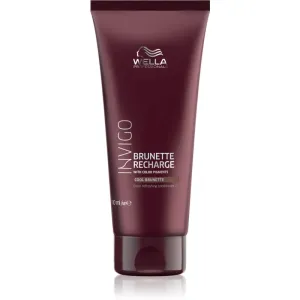 Wella Professionals Invigo Brunette Recharge brown hair colour recovery conditioner shade Cool Brunette 200 ml