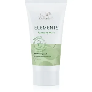 Wella Professionals Elements restoring mask for shiny and soft hair 30 ml