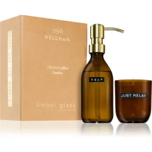 Wellmark Amber Glass gift set for women