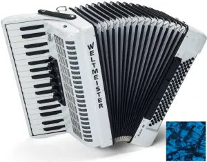 Weltmeister Achat 80 34/80/III/5/3 Blue Piano accordion