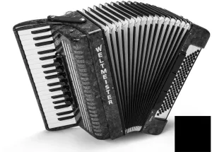 Weltmeister Opal 37/96/III/7/3 MT Black Piano accordion