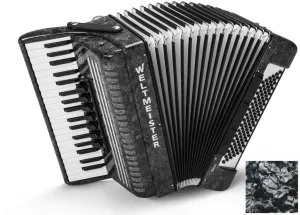 Weltmeister Opal 37/96/III/7/3 MT Grey Piano accordion