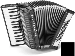 Weltmeister Rubin 30/60/II/3 MT Black Piano accordion