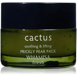 WHAMISA Cactus Prickly Pear Pack hydrating gel mask intensive restoration and skin stretching 30 g