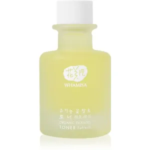 WHAMISA Organic Flowers Toner Refresh soothing cleansing toner for oily and combination skin 33,5 ml