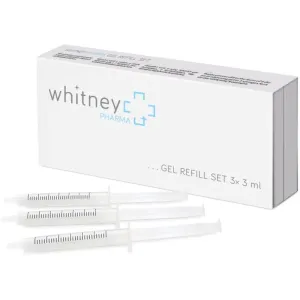 WhitneyPHARMA Gel refill set refill for gentle teeth whitening 3x3 ml