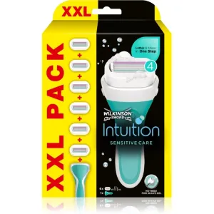 Wilkinson Sword Intuition Sensitive Care shaver + replacement heads 1 pc