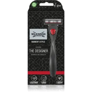 Wilkinson Sword Barbers Style The Architect shaver + 2 replacement heads #286311