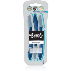 Wilkinson Sword Essential Precision Styler shaver for eyebrows for men 3 pc