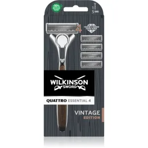 Wilkinson Sword Quattro Essentials 4 Vintage shaver + spare blades 4 pcs 1 pc