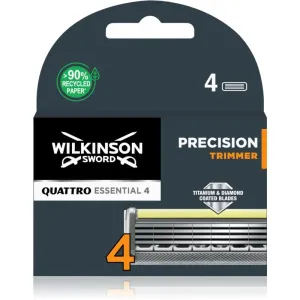 Wilkinson Sword Quattro Titanium Precision replacement blades 4 pc