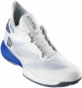 Wilson Kaos Rapide Sft Clay Mens Tennis Shoe White/Sterling Blue/China Blue 42 Men´s Tennis Shoes