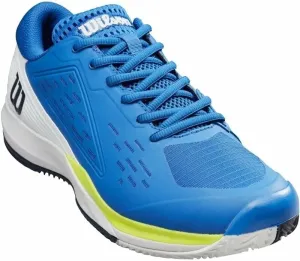 Wilson Rush Pro Ace Clay Mens Tennis Shoe Lapis Blue /White/Safety Yellow 42 2/3 Men´s Tennis Shoes