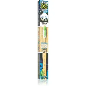 Woobamboo Eco Toothbrush Medium Bamboo Toothbrush Medium 1 pc