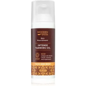 WoodenSpoon Skin Nourishment caring body oil for a deep tan 50 ml
