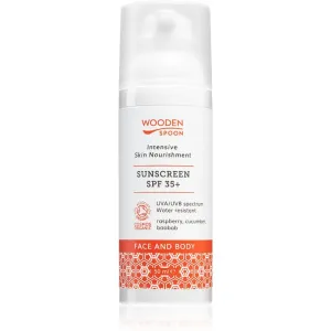 WoodenSpoon Skin Nourishment sunscreen lotion for the face and body SPF 35 50 ml