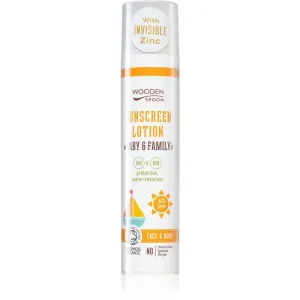 WoodenSpoon Baby & Family protective sunscreen lotion SPF 30 100 ml