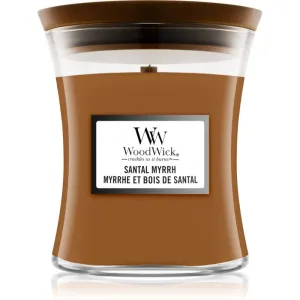 Woodwick Santal Myrrh scented candle 275 g