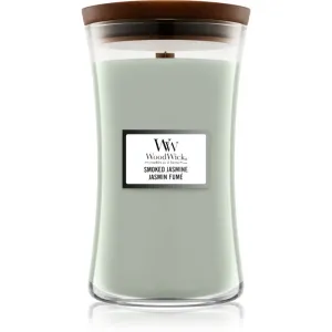 Woodwick Smoked Jasmine scented candle with wooden wick 609,5 g
