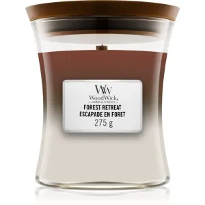 Woodwick Trilogy Forest Retreat scented candle with wooden wick 275 g