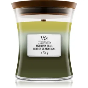 Woodwick Trilogy Mountain Trail scented candle Wooden Wick 275 g