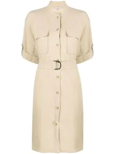 WOOLRICH - Belted Short Shirt Dress #1633940