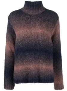 WOOLRICH - Gradient Wool Blend Turtleneck Sweater