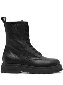 WOOLRICH - Leather Lace-up Ankle Boots #1660022